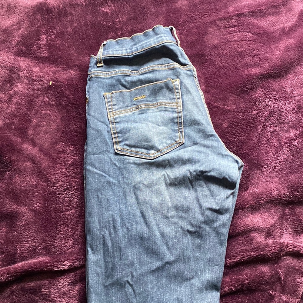 RSQ Relaxed Tapered Dark Blue Jeans. 29x30.
